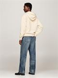 REG FLAG ON CHEST HOODIE country ivory
