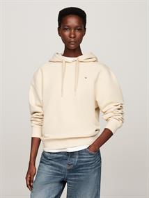 REG FLAG ON CHEST HOODIE country ivory