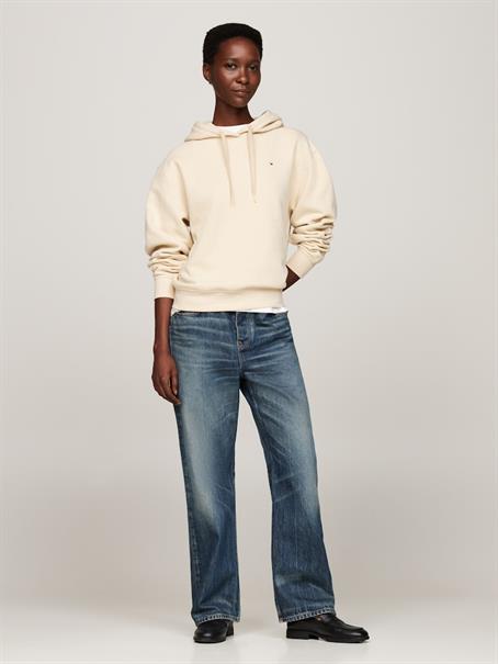 REG FLAG ON CHEST HOODIE country ivory