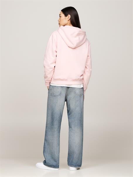 REG FLAG ON CHEST HOODIE delicate pink