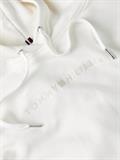 REG FROSTED CORP LOGO HOODIE ecru