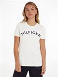 REG HILFIGER VARSITY EMB C-NK SS weathered white