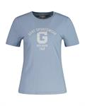 REG LOGO SS T-SHIRT dove blue