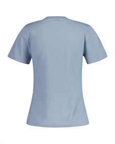 REG LOGO SS T-SHIRT dove blue