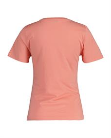 REG LOGO SS T-SHIRT peachy pink