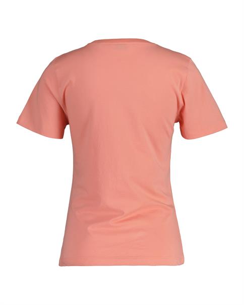 REG LOGO SS T-SHIRT peachy pink