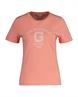 REG LOGO SS T-SHIRT peachy pink