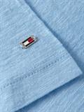 REG LYCL/LINEN V-NK SS vessel blue