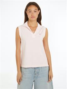REG MUTED GMD SLEEVELESS POLO whimsy pink