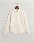 REG POPLIN STRIPED SHIRT soft oat
