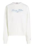 REG SCRIPT SWEATSHIRT ecru