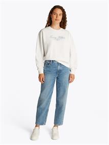 REG SCRIPT SWEATSHIRT ecru
