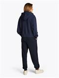 REG SCRIPT ZIP HOODIE dark night navy