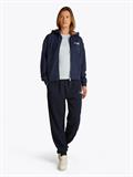 REG SCRIPT ZIP HOODIE dark night navy
