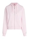 REG SCRIPT ZIP HOODIE light pink