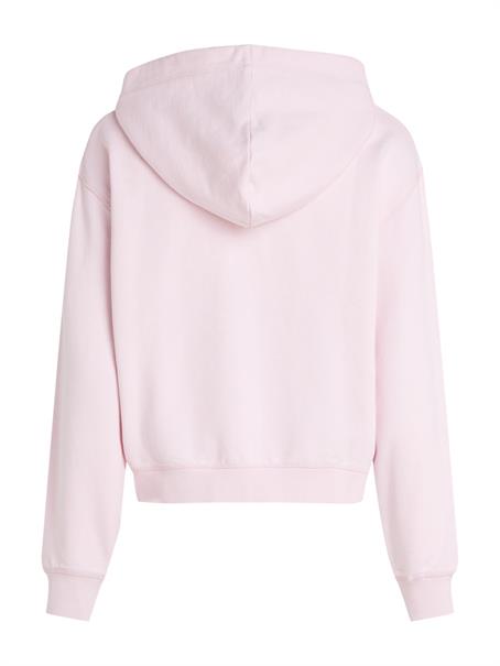 REG SCRIPT ZIP HOODIE light pink