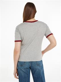 REG VARSITY FLOCK C-NK SS light grey htr