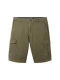 Regular Cargoshorts olive structure print