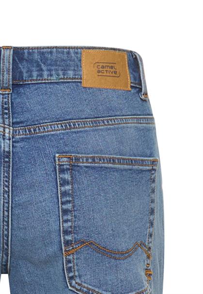 Regular Fit 5-Pocket Hose ocean blue