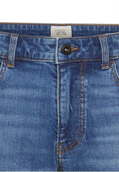 Regular Fit 5-Pocket Hose ocean blue