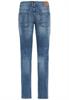 Regular Fit 5-Pocket Jeans aus Baumwolle ocean blue