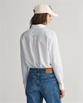 Regular Fit Bluse mit Kontrastkragen und Streifen clear sky