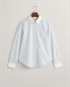 Regular Fit Bluse mit Kontrastkragen und Streifen clear sky