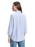 Regular Fit Bluse mit Streifenmuster blue white dobby stripe
