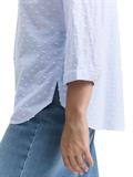 Regular Fit Bluse mit Streifenmuster blue white dobby stripe