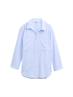 Regular Fit Bluse mit Streifenmuster blue white dobby stripe