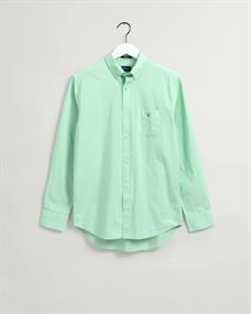 Regular Fit Broadcloth Hemd absinthe green