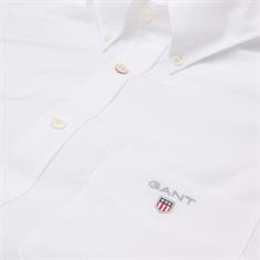 Regular Fit Broadcloth Kurzarm Hemd white