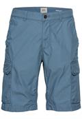 Regular Fit Cargo Shorts mit Minimal Print elemental blue