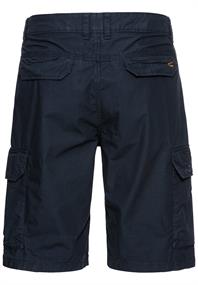 Regular Fit Cargo Shorts mit Minimal Print night blue
