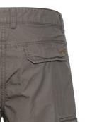 Regular Fit Cargo Shorts mit Minimal Print shadow grey