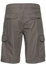 Regular Fit Cargo Shorts mit Minimal Print shadow grey