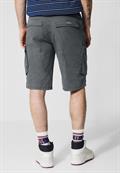 Regular Fit Cargoshorts steel grey