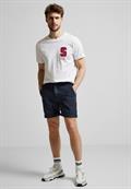 Regular Fit Chinoshorts deep sea blue