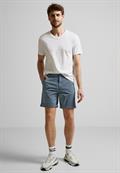 Regular Fit Chinoshorts steel blue