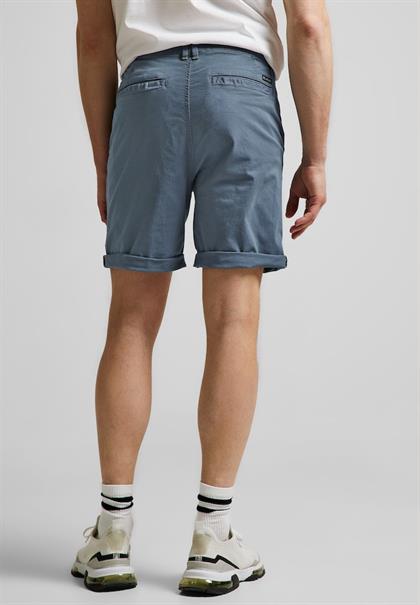 Regular Fit Chinoshorts steel blue