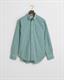 Regular Fit Classic Gingham Popeline Hemd deep forest green