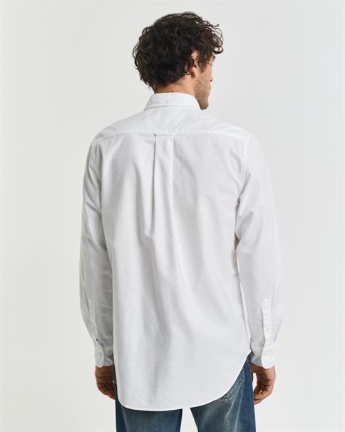 Regular Fit Classic Oxford-Bluse white