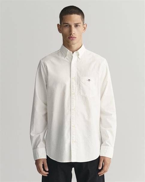 Regular Fit Classic Oxford-Hemd white