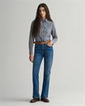 Regular Fit Classic Popeline Bluse mit Streifen classic blue