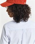 Regular Fit Classic Popeline Hemd mit Streifen light blue