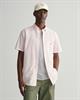 Regular Fit Classic Popeline Kurzarmhemd light pink