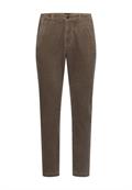 Regular Fit Cord Chino dark choclate