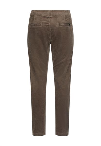 Regular Fit Cord Chino dark choclate