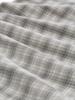 Regular Fit Cordhemd mit Karomuster white based taupe check