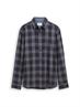 Regular Fit Flanell-Hemd mit Muster navy multicolor check